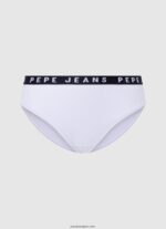 mujer panty clásico con logo estampado Pepe Jeans 44JTZ537 blanco