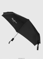 mujer Paraguas automático plegable teo Pepe Jeans 44JTZ787 negro
