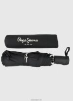 mujer Paraguas automático plegable teo Pepe Jeans 44JTZ787 negro - Imagen 3