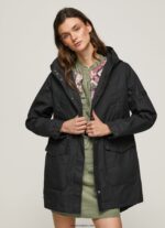 mujer parka con chaqueta interior Pepe Jeans 44JTZ139 negro - Imagen 2