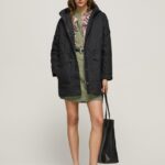 mujer parka con chaqueta interior Pepe Jeans 44JTZ139 negro