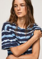 mujer playera con rayas desteñidas Pepe Jeans 44JTZ413 dulwich