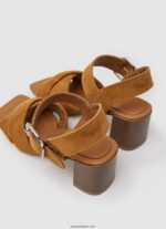 mujer sandalias altea basic ante Pepe Jeans 44JTZ649 coñac - Imagen 4