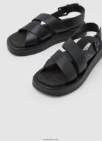mujer sandalias de cuña de verano Pepe Jeans 44JTZ651 negro - Imagen 3