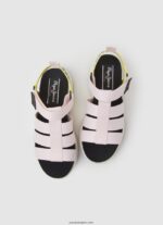 mujer sandalias de punto venus trek Pepe Jeans 44JTZ685 Rosa claro - Imagen 2