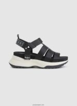 mujer sandalias de punto venus trek Pepe Jeans 44JTZ686 negro
