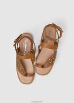 mujer sandalias irma de piel étnica Pepe Jeans 44JTZ658 broncearse - Imagen 2