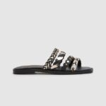 mujer sandalias irma multitiras de piel Pepe Jeans 44JTZ663 negro