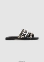 mujer sandalias irma multitiras de piel Pepe Jeans 44JTZ663 negro