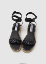 mujer sandalias kate con cuña trenzada Pepe Jeans 44JTZ676 negro - Imagen 2