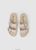 mujer sandalias oban etnicas de piel Pepe Jeans 44JTZ672 desnudo - Imagen 2