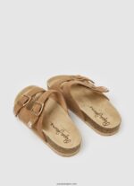 mujer sandalias oban etnicas de piel Pepe Jeans 44JTZ673 tabaco - Imagen 4