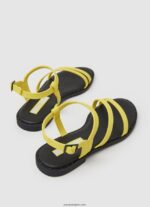 mujer sandalias planas hayes juice Pepe Jeans 44JTZ664 limón - Imagen 4