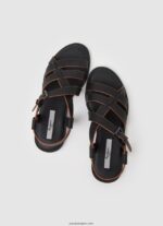 mujer sandalias planas hayes rome Pepe Jeans 44JTZ657 negro - Imagen 2