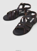 mujer sandalias planas hayes rome Pepe Jeans 44JTZ657 negro - Imagen 3