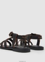 mujer sandalias planas hayes rome Pepe Jeans 44JTZ657 negro - Imagen 4