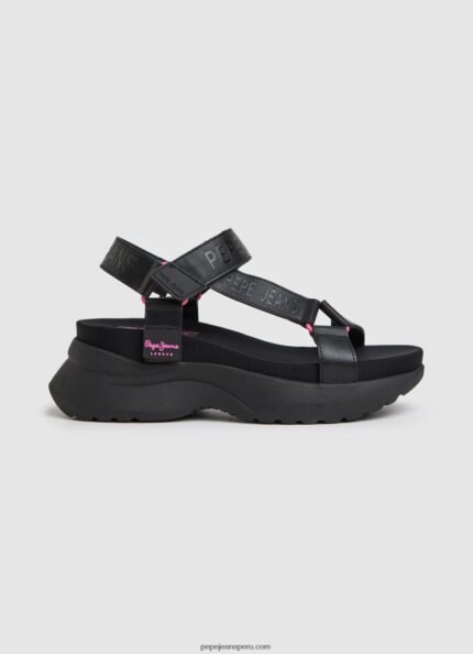 mujer sandalias venus ace trek Pepe Jeans 44JTZ687 negro