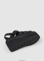 mujer sandalias witney con cuña soleada Pepe Jeans 44JTZ647 negro - Imagen 5