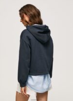 mujer suéter con logo bordado Pepe Jeans 44JTZ268 dulwich - Imagen 4