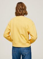 mujer suéter con logo estampado Pepe Jeans 44JTZ273 brillar - Imagen 4