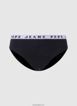 mujer tanga clásica con logo estampado Pepe Jeans 44JTZ541 blanco - Imagen 4