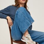 mujer tenis combinados con estampado lucky Pepe Jeans 44JTZ574 plata perla
