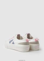 mujer tenis vulcanizados con bandera allen Pepe Jeans 44JTZ620 blanco - Imagen 4