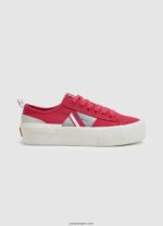 mujer tenis vulcanizados con bandera allen Pepe Jeans 44JTZ628 fresa