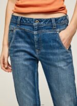 mujer vaqueros Carey de tiro medio holgados Pepe Jeans 44JTZ80 mezclilla - Imagen 3