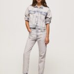 mujer vaqueros celyn de talle alto Pepe Jeans 44JTZ17 mezclilla