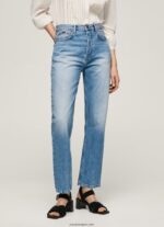 mujer vaqueros celyn de talle alto Pepe Jeans 44JTZ25 mezclilla - Imagen 2