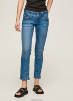 mujer vaqueros de talle bajo de corte regular de venus Pepe Jeans 44JTZ33 mezclilla - Imagen 2