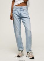 mujer vaqueros mary de talle alto Pepe Jeans 44JTZ19 mezclilla - Imagen 2