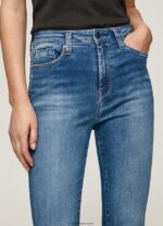 mujer vaqueros pitillo de talle alto Pepe Jeans 44JTZ41 mezclilla - Imagen 3