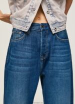 mujer vaqueros robyn de talle alto Pepe Jeans 44JTZ1 mezclilla - Imagen 5