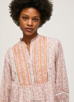 mujer vestido con estampado floral Pepe Jeans 44JTZ181 multi - Imagen 4