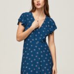 mujer vestido con estampado floral Pepe Jeans 44JTZ193 multi