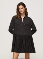 mujer vestido corto con estampado de cachemira Pepe Jeans 44JTZ155 multi - Imagen 2
