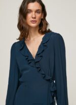 mujer vestido corto cruzado esha Pepe Jeans 44JTZ158 dulwich - Imagen 3