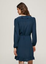 mujer vestido corto cruzado esha Pepe Jeans 44JTZ158 dulwich - Imagen 4