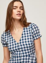 mujer vestido estampado a cuadros Pepe Jeans 44JTZ184 multi - Imagen 3