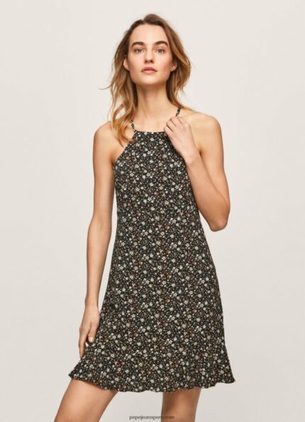 mujer vestido floral fluido pospy Pepe Jeans 44JTZ222 multi