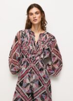 mujer vestido midi con detalles paisley Pepe Jeans 44JTZ180 multi - Imagen 3