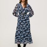 mujer vestido midi con estampado blita Pepe Jeans 44JTZ194 multi