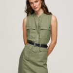 mujer vestido utilitario aura Pepe Jeans 44JTZ178 rango