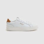 mujer zapatillas adams basic de piel Pepe Jeans 44JTZ585 blanco