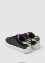 mujer zapatillas básicas adams ari Pepe Jeans 44JTZ613 negro - Imagen 4