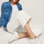mujer zapatillas clásicas kenton max Pepe Jeans 44JTZ583 blanco