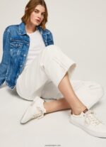 mujer zapatillas clásicas kenton max Pepe Jeans 44JTZ583 blanco