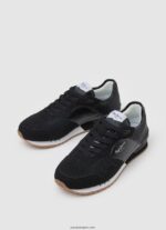 mujer zapatillas london troy combinadas Pepe Jeans 44JTZ611 negro - Imagen 3